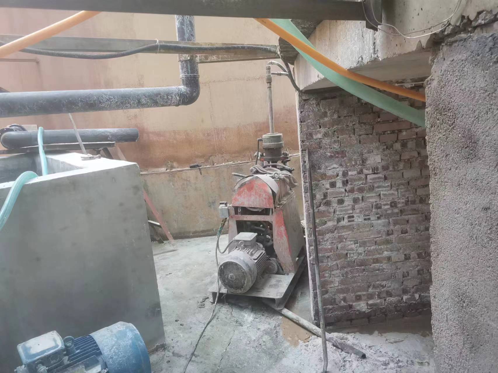 幸福路街道设备基础注浆