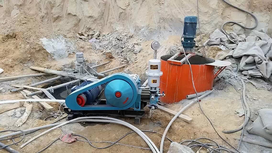 幸福路街道顶管注浆